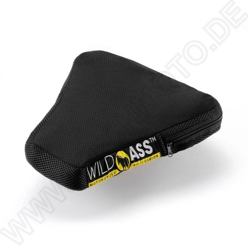 WILD ASS Comfort Touring Seat Cushion Driver Sport Lite / Air Gel / Classic Neoprene 31cm x 31cm x 5cm