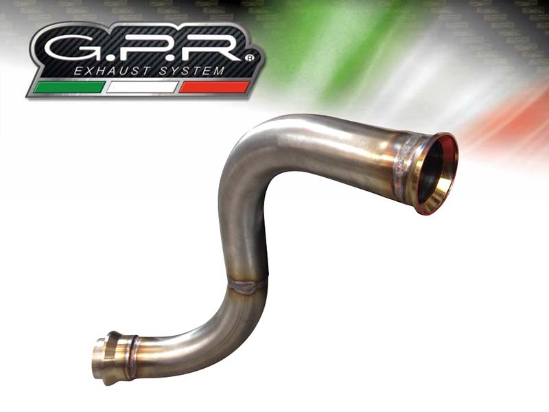 GPR Exhaust System  Ktm Rc 390 2017/2020 e4 Decat pipe manifold Decatalizzatore