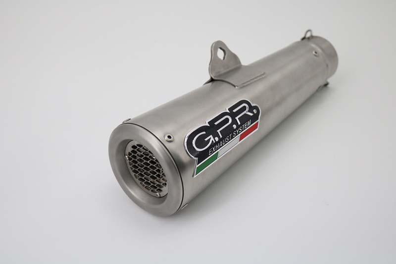 GPR Exhaust System  Royal Enfield Himalayan 410 2021/2023 e5 Racing slip-on exhaust Hurricane