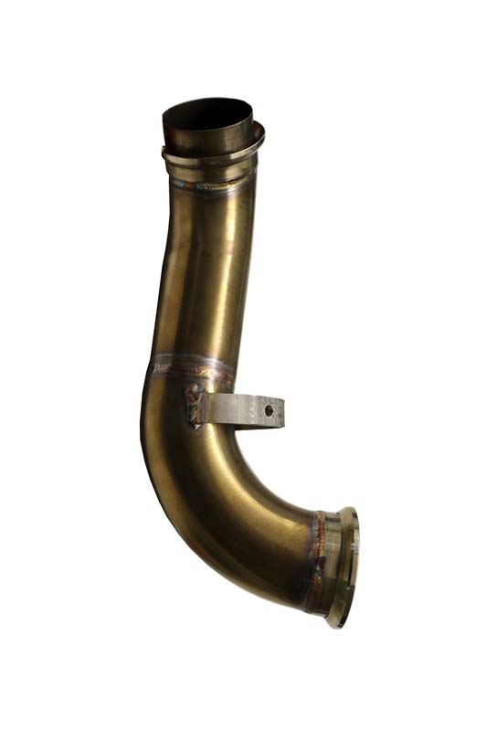 GPR Exhaust System  Ktm Duke 890 L 2021/2023 e5 Decat pipe manifold Decatalizzatore