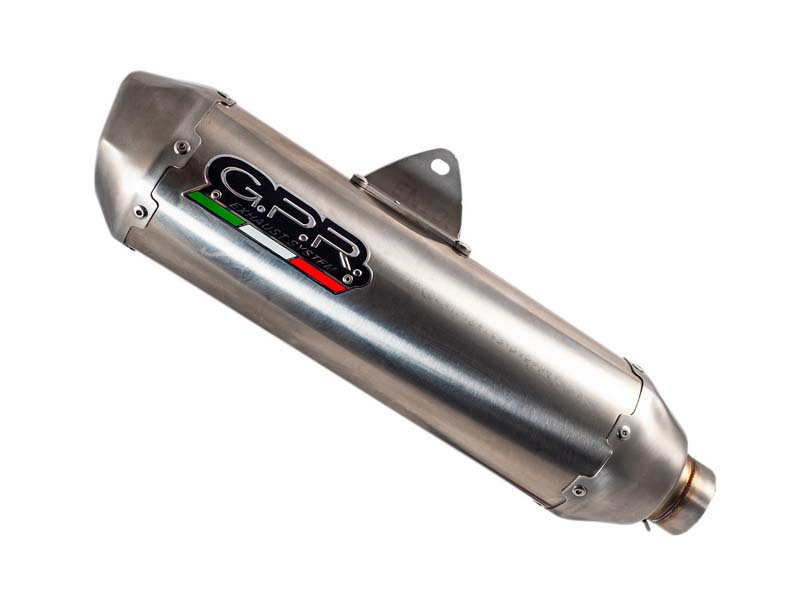   Voge SR4 2022-2023, Pentaroad Inox, Homologated legal slip-on exhaust including removable db killer, link pipe and catalyst