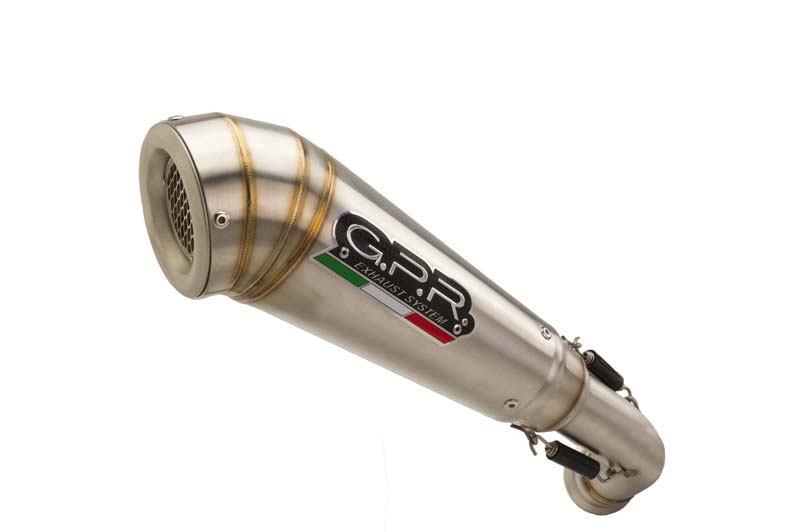 GPR Exhaust System  Triumph Trident 660 2021/2023 e5 Homologated full line exhaust catalized Powercone Evo