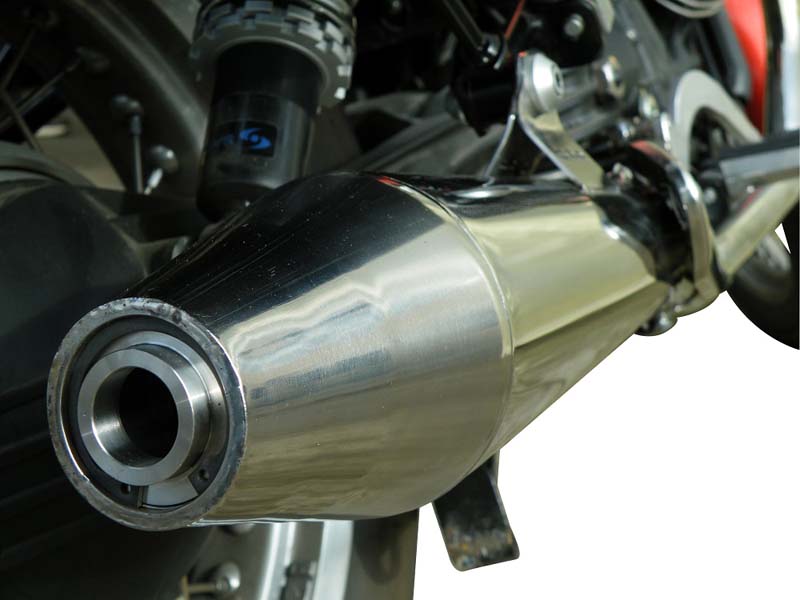 GPR Exhaust System  Moto Guzzi V7 (I-II)-St-Sp 2012/2016 Pair Homologated slip-on exhaust catalized Vintacone 